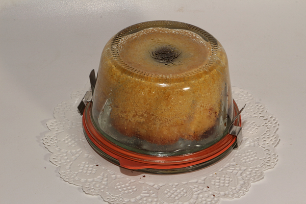 Marmor-Gugelhupf (Kuchen im Glas)